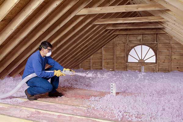 Blown in insulation - Tumbarello Insulation
